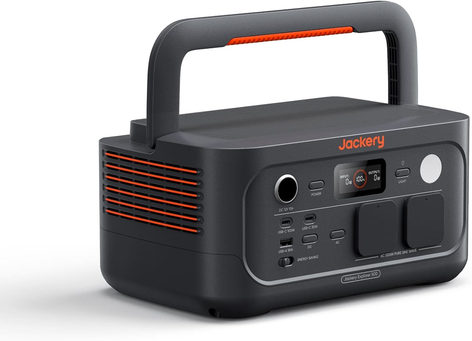 Jackery Explorer 500v2 Portable Power Station, 512Wh/500W(Max 1000W) LiFePO4 Battery, UPS≤10ms, 2 AC & 2 PD USB-C Outputs, 1.3H Full Charge, Solar Generator for Camping, RV and Emergency - Image 2