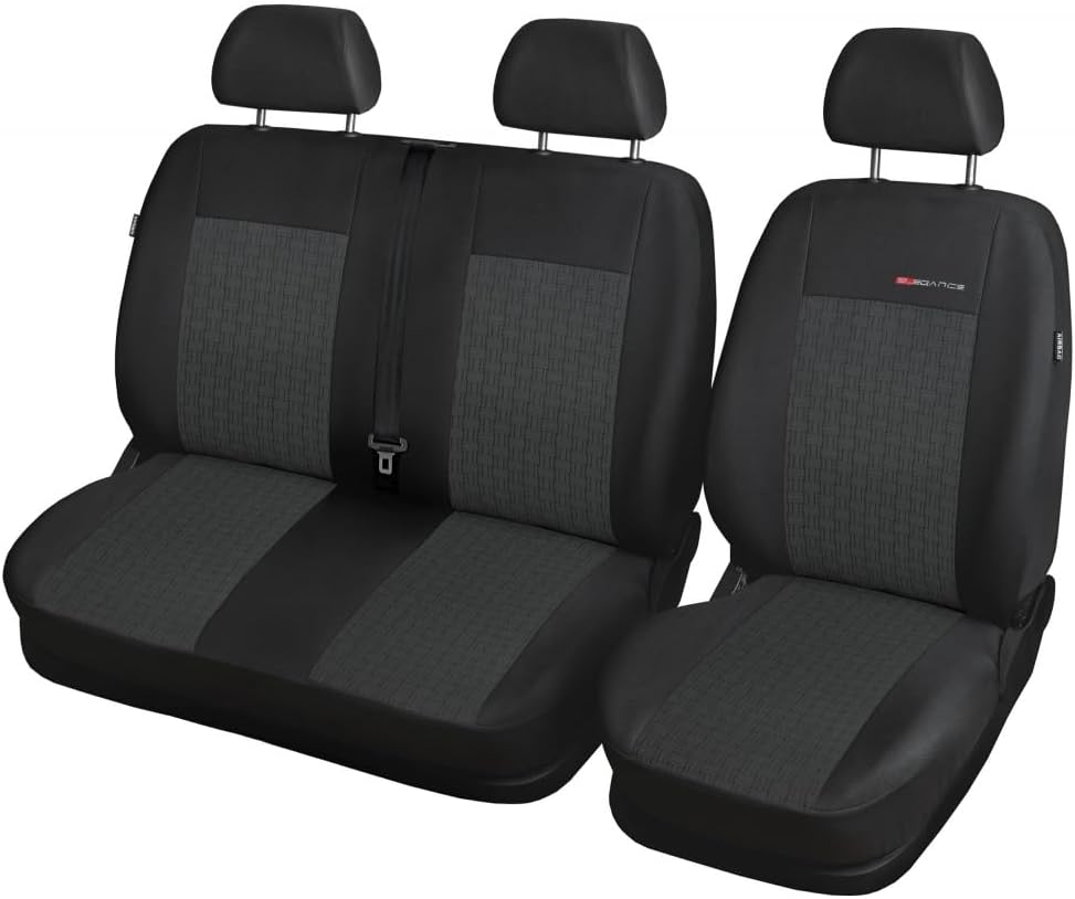 MOTOS Universal Car Seat Covers for Volkswagen T5 Front Car Seat Cover with Active Airbag System, Fit, Three-Layer Material, Elegant Appearance, Application View - Image 2