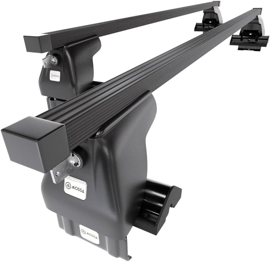Mossa Roof Rack Suitable for Hyundai i20 Hatchback (2009-2015) - Car Roof Bars - Black Steel - without Mounting Points - Image 2