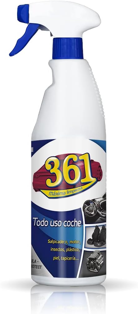 Sisbrill 361 All Use Car – Seat Cleaner, Upholstery, Dashboard, Leather, Mosquitoes - Interior and Exterior of the Car - 750 ml - Image 2