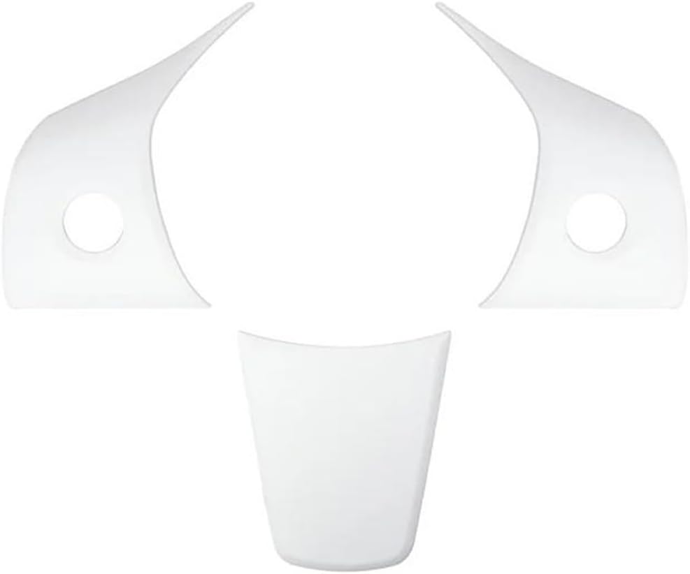 Funda para volante de coche Tesla Model 3/Y, marco embellecedor para panel, pomo de cambio y pegatina interior, color 2