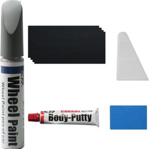 Pintura de retoque para llanta Tesla Model 3 2024 de 19″ Nova, kit para reparar arañazos, desconchones y daños superficiales, Liquid Vapor