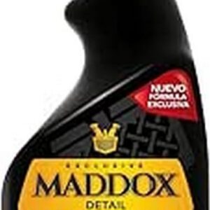 Maddox Detail, limpiador de salpicadero, vinilo y gomas interiores, hidratador de plásticos, pulimento interior, Premium Detail 500 ml