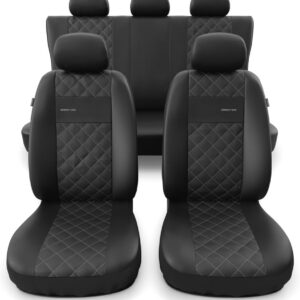 Fundas universales Mossa para asientos compatibles con Hyundai Atos I y II 1997-2008, PRF-S