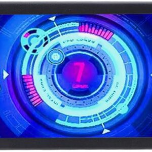 Pantalla secundaria IPS de 8,8″ para caja de PC, visualización de temperatura de alta resolución para entusiastas del gaming