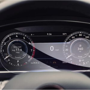 Protector de pantalla GAFAT para salpicadero VW Tiguan 2016-2018 de 12,3″, vidrio 9H antirrayaduras