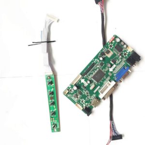 Kit controlador de pantalla para panel LED portátil B101AW06 V.1/V.2/V.3/V.4/V.0, VGA HDMI DVI, 1024 x 600, placa M.NT68676, LVDS 40 pines