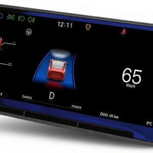 Pantalla HUD Jiawu de 8,9″ para Tesla Model 3 2017-2024 / Model Y 2021-2024, pantalla IPS HD con CarPlay, reemplazo de pantalla, control inalámbrico, con cámara frontal