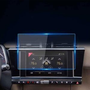 Película GPS Navi compatible con Citroen DS7 2018 2019 2020, película protectora de vidrio templado para pantalla de navegación, película interior de coche, 8″