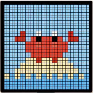 Pantalla LED pixel programable Malloy con control por móvil, panel 16×16 para decoración, juegos y negocios