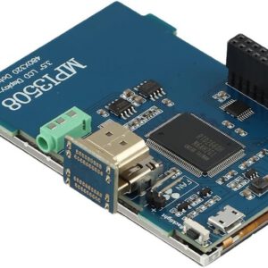 Pantalla LCD de 3,5″ para Raspberry Pi 4 Model B, resolución 480 x 320, retroiluminación ajustable, compatible con Raspberry Pi, BB Black y Banana Pi, táctil resistiva