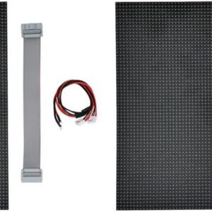Pantallas LED Breeshy, 2 unidades para interior P5, 64 x 32 píxeles, módulo 320 x 160 mm, pantalla LED a color