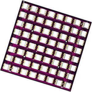 Pantalla LED de píxeles rojos, Dotstar de alta densidad, 8 x 8, 64 bit RGB