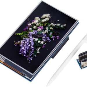 Pantalla HDMI IPS HD de 4″, 800 x 480, táctil resistiva, DC 5V, para Raspberry Pi 3B+/4B