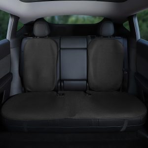 Fundas de asiento trasero para Tesla Model Y Juniper 2020-2026, protección de cojín, uso cuatro estaciones, sin logo