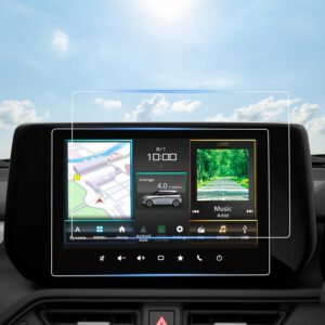Protector de pantalla SHAOHAO, pack de 2 compatible con Suzuki Swift AOL 2024 2025, accesorios GPS, nano película PET resistente a arañazos y reducción de huellas, 4H