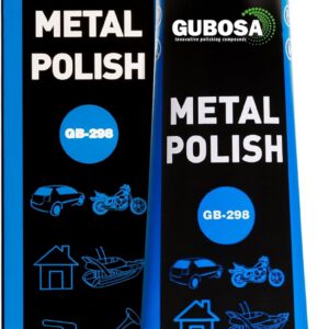 Pulimento eliminador de óxido para metal, acero inoxidable, aluminio, cromo, cobre, latón y automoción, fácil aplicación, alto rendimiento, 100 ml, GUBOSA