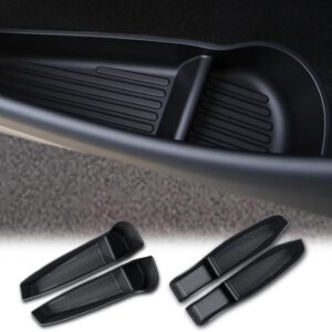 Caja de almacenamiento lateral para puerta Tesla Model Y Juniper 2025 2026, organizador interior para puertas, accesorios Tesla Juniper