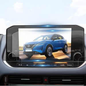 Protector de pantalla BIBIBO Premium para Nissan Qashqai J12, Nissan Connect 2021-2023, protector PET de 9″, resistente a arañazos, pack de 2