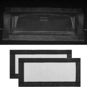 2 cubiertas para salida de aire, accesorios Tesla Model Y/3, protección de ventilación, rejilla de flujo de aire bajo asiento