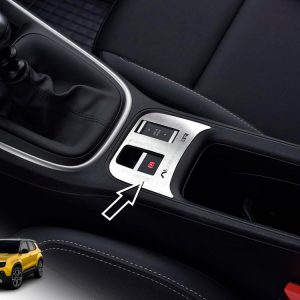 Cubierta de acero para Jeep.Avenger | Consola central Decor | 1 pieza Longitude Altitude Summit Avenger Accesorios Tuning