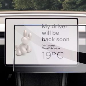 GAFAT Tesla Model Y Juniper 2025 2026/ Model 3 2024 2025 15,4″ Protector de Pantalla de Navegación, Tesla Model Y 2025 Protector de Vidrio Templado, Model 3 Highland Touchscreen, 9H Antiarañazos