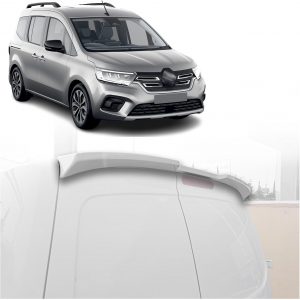CHROMEMASTER | Alerón Trasero, Spoiler para Techo Compatible con Renault Kangoo 2021+; Accesorios de Coche – Spoiler para Coche; Poliuretano; para Pintar; Método de Montaje: Pegamento; Abe