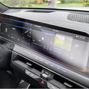 GAFAT [2 pzs] Compatible con Kia EV3 GT Line 2025 2026 12,3″ Navigation + Cluster Protector de Pantalla, Nano Protector para AVN Display Touchscreen, Accesorios EV3, Antigolpes, 6H Antiarañazos