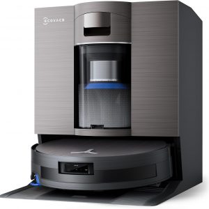 ECOVACS X11 OMNI CYCLONE Robot Aspirador y Friegasuelos, BLAST+19,500 Pa, Potencia ultrarrápida, OZMO ROLLER 2.0, Altura Máxima de Ascenso de 4cm, Rodillo Extendido, Vaciado Automático PureCyclone 2.0