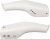 Molduras interiores de coche, 2 fundas protectoras de fibra de carbono para volante Tesla Model 3/Y, ABS para pomo de cambio, decoración interior, blanco