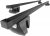 Barras de techo Mossa compatibles con Hyundai Tucson SUV 2004-2010, barras negras de acero para railing