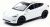 Coche de juguete Tesla Model Y TGRCM-CZ a escala 1:32, aleación de zinc, función pull back, sonido y luz, regalo para coleccionistas y niños de 3+ años, blanco