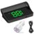HUD Head Up Display para coche con cargador, velocímetro GPS universal, velocímetro digital para coche y moto, pantalla LED grande, plug & play, proyección en parabrisas