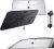 ECOZEN Parasol para Parabrisas Delantero de Coche Opel Mokka B/Opel Mokka E 2021-2026, Parasol Autoadhesivo Coche Delantero Plegable Protección UV y Solar Parasol de Verano Accesorios Opel Mokka B/E