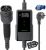 dé Electric Car Charger 3.7kW 5.5 m [4.65 m+0.85 m, 6-16A] Portable Electric Vehicle Charger with Wall Bracket, LCD Digital Display, Controllable for Model Y/3, GLC, A250, Q3 and Other EV/PHEV