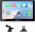 Carpuride V9, estéreo portátil para coche con CarPlay inalámbrico y Android Auto, pantalla táctil HD 1080P de 9″, Bluetooth 5.0, Mirror Link y sensor de luz
