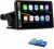 Pantalla Volam para coche con CarPlay y Android Auto inalámbricos, pantalla táctil de 7″, Mirror Link, navegación, Siri, asistente de voz Google, FM, AUX y Bluetooth 5.0