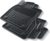 Alfombrillas de goma Mossa compatibles con Cupra Leon Hatchback y Sportstourer desde 2020, negro, 3 piezas