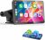 Pantalla LAMTTO de 7″ con CarPlay y Android Auto inalámbricos, radio portátil para coche con Bluetooth, Mirror Link, asistencia por voz, navegación, FM y AUX