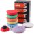 Esponja de pulido para coche, kit con 2 de lana y 5 esponjas de 80 mm, esponjas para cera y máquina pulidora, FLPS3MIX