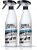 Sisbrill Car, acondicionador para salpicadero, plásticos y cuero, acabado satinado, crema en polvo de tacto seco, 750 ml, pack de 2