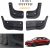 Aletines GAFAT para Tesla Model 3 2024-2026 Highland, protección contra salpicaduras, sin perforación, gran dureza, duraderos, OEM original, pack de 4