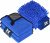 Set flintronic de 5 paños de microfibra, 2 guantes de lavado/secado y 3 paños de microfibra para coche, kit de limpieza para lavar, desempañar, secar y pulir, azul