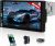 Radio CAMECHO 1 DIN con CarPlay inalámbrico, Android Auto y Bluetooth, pantalla táctil LED de 7″, YouTube online, Mirror Link, control de volante, 2 USB, AUX y Type-C