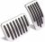 Cubiertas para pedales de freno y acelerador compatibles con Tesla Model 3 2017-2026 y Model Y 2020-2026, pedales de aluminio antideslizantes compatibles con Model 3 Highland y Model Y Juniper