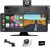 Pantalla de coche de 10,26″ con CarPlay para Apple y Android Auto, cámara trasera 1080P, navegación GPS, Mirror Link, Siri/Google, FM, AUX y tarjeta TF 64 GB