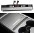 Hub cargador USB para Tesla Model Y 2021-2024 y Model 3 2021-2023 con dos cables retráctiles de carga rápida 27 W, cubierta deslizante, estación para consola central, accesorio interior