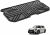 3W Alfombrilla Maletero de Coche para Mini Hatch 3 Puertas F56 2014-2024, TPE Alfombrillas Maletero para Todo Tipo de Clima para Mini Hatch 3 Puertas Juego Completo de Alfombrillas, Accesorios, Negro