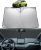 GAFAT Compatible con BYD Dolphin Surf 2025 2026 2027 Protección solar Parabrisas Interior, Parabrisas de Gaviota Parasol Accesorios, UPF 50+ Protección UV, Refrigeración