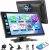 Pantalla de coche de 9″, con CarPlay y Android Auto inalámbricos, grabador delantero y trasero 4K+1080P, Bluetooth, Mirror Link, navegación GPS, FM, AUX y tarjeta TF 64 GB